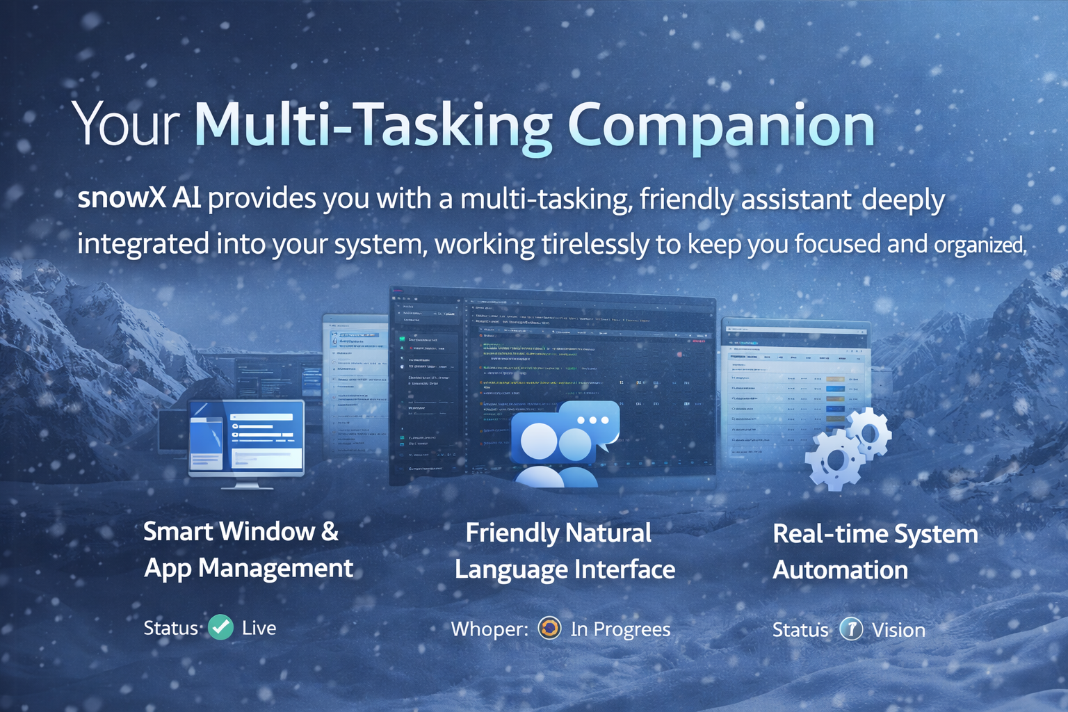 Multi-Tasking Companion Interface